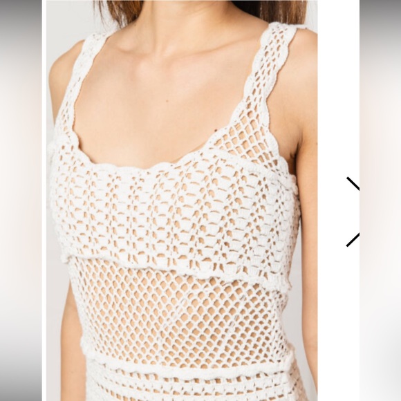 Pinko Jamaica Crotchet Lace Dress. - Picture 4 of 12